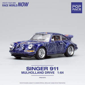 1:64 Porsche 911 (964) "Singer" -- Mulholland Drive -- Pop Race