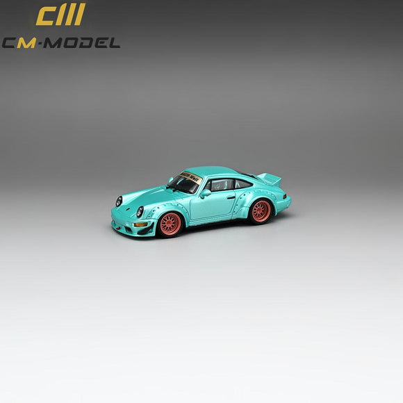 1:64 RWB 964 -- Tiffany Blue -- CM-Model Porsche 911