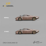 1:64 Pagani Codalunga -- Gold -- CM-Model