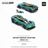 1:64 Aston Martin Valkyrie -- Viridian Green -- Pop Race