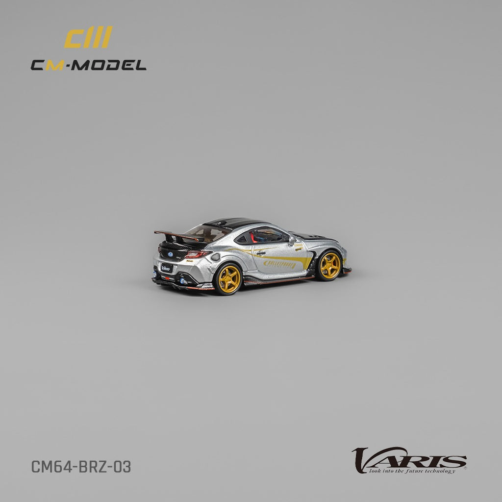 1:64 Subaru BRZ VARIS Arising -- Silver -- CM-Model