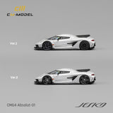 (Pre-Order) 1:64 Koenigsegg Jesko Absolut -- White -- CM-Model