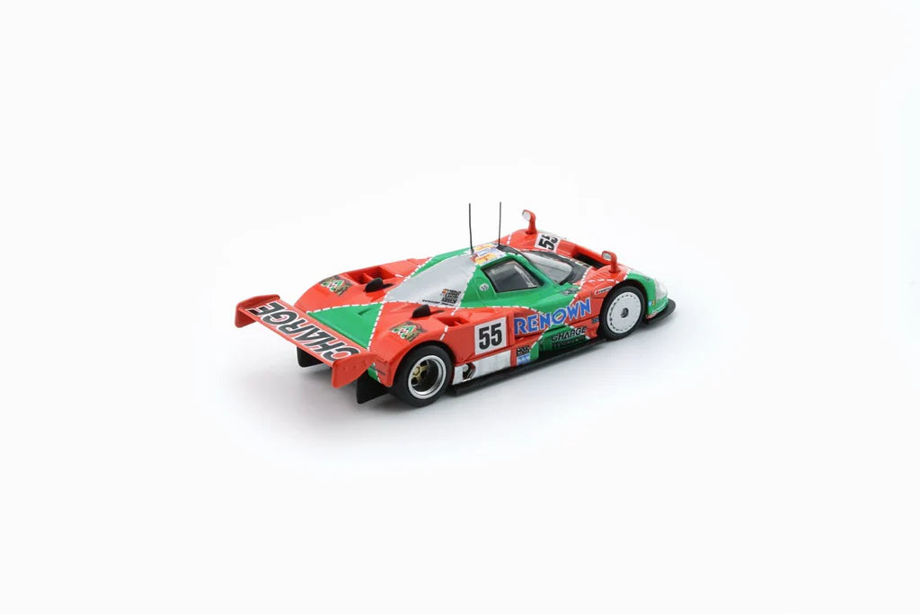 1:64 1991 Le Mans 24h Winner -- #55 Orange/Green Mazda 787B -- BM Crea
