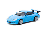 1:64 Porsche 911 (996) GT3 -- Light Blue -- Tarmac Works x IXO
