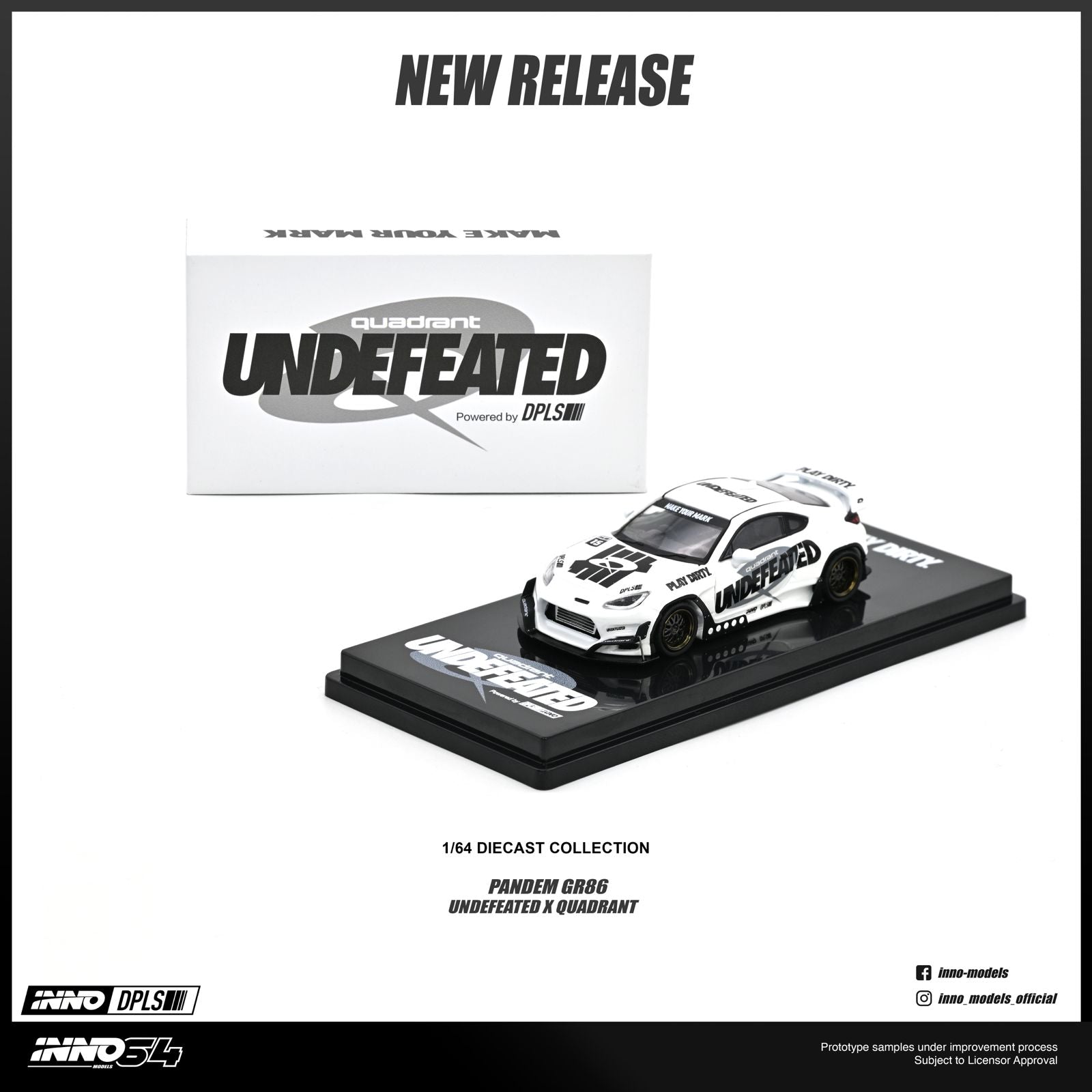 1:64 Honda NSX (NA1) Pandem Rocket Bunny -- Shell -- INNO64