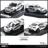 (Pre-Order) 1:64 Toyota GR86 PANDEM -- Undefeated x Quadrant - White -- INNO64