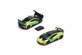 (Pre-Order) 1:64 Lamborghini Huracan STO -- Verde Citrea (Green) -- Pop Race x Enigma