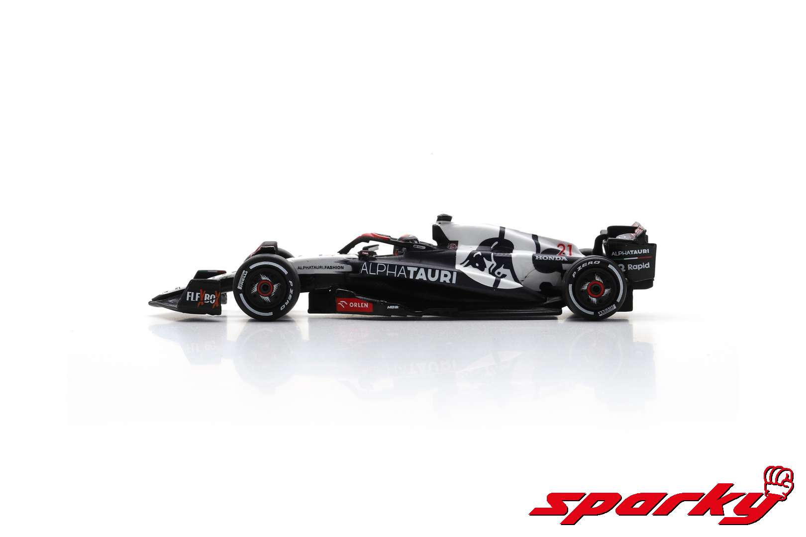 1:64 2023 Yuki Tsunoda -- #22 AlphaTauri AT04 -- Spark F1