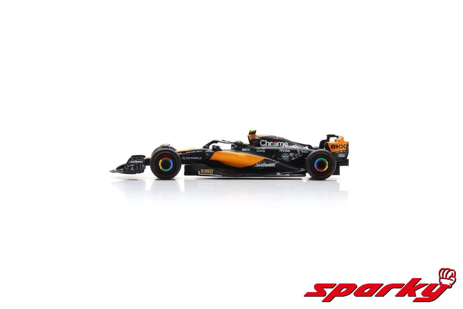 Spark MCL60 N°4 Lando Norris – McLaren GP Las Vegas 2023 – 1/43 Résine – Précommande