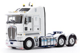 1:50 Kenworth K200 2.3 Cabin -- White/Blue -- Drake Truck Z01544