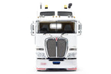 1:50 Kenworth K200 2.3 Cabin -- White/Blue -- Drake Truck Z01544