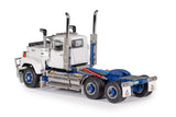 1:50 Mack Superliner Early Day Cab -- White/Blue -- Drake Truck Z01715