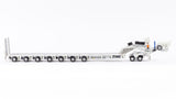 1:50 7x8 Steerable Trailer -- White -- Drake Truck ZT09068