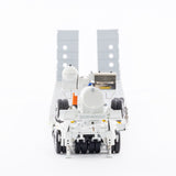 1:50 7x8 Steerable Trailer -- White -- Drake Truck ZT09068