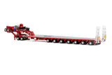 1:50 7x8 Steerable Trailer -- Rosso Red -- Drake Truck ZT09070