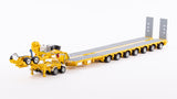 1:50 7x8 Steerable Trailer -- Chrome Yellow -- Drake Truck ZT09073
