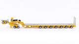 1:50 7x8 Steerable Trailer -- Chrome Yellow -- Drake Truck ZT09073