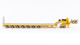 1:50 7x8 Steerable Trailer -- Chrome Yellow -- Drake Truck ZT09073