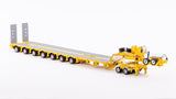 1:50 7x8 Steerable Trailer -- Chrome Yellow -- Drake Truck ZT09073