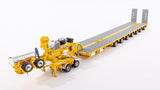 1:50 7x8 Steerable Trailer -- Chrome Yellow -- Drake Truck ZT09073