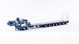 1:50 7x8 Steerable Trailer -- Metallic Blue -- Drake Truck ZT09076