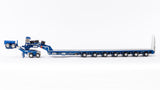 1:50 7x8 Steerable Trailer -- Metallic Blue -- Drake Truck ZT09076