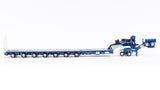 1:50 7x8 Steerable Trailer -- Metallic Blue -- Drake Truck ZT09076