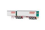 1:50 T-Liner B-Double Trailer Set -- Dawson's Haulage -- Drake Truck ZT09299