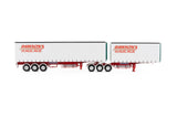 1:50 T-Liner B-Double Trailer Set -- Dawson's Haulage -- Drake Truck ZT09299