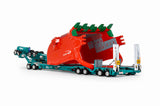 1:50 4x8 Bucket Trailer -- TOLL Transport -- Drake Truck ZT09331
