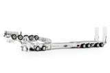 1:50 4x8 Swingwing and 2x8 Dolly Trailer -- White -- Drake Truck ZT09338