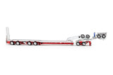 1:50 4x8 Swingwing and 2x8 Dolly Trailer -- White/Red -- Drake Truck ZT09339