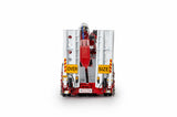 1:50 4x8 Swingwing and 2x8 Dolly Trailer -- Rosso Red -- Drake Truck ZT09340