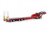 1:50 4x8 Swingwing and 2x8 Dolly Trailer -- Rosso Red -- Drake Truck ZT09340