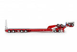 1:50 4x8 Swingwing and 2x8 Dolly Trailer -- Rosso Red -- Drake Truck ZT09340