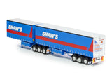 1:50 T-Liner B-Double Trailer -- Shaw's Transport -- Drake Truck ZT09352