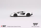 1:64 Lamborghini Countach LPI 800-4 -- Bianco Siderale (White) -- Mini GT MGT005