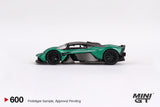 1:64 Aston Martin Valkyrie -- Aston Martin Racing Green -- Mini GT