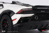 1:18 Lamborghini Huracán Sterrato -- #63 Bianco Asopo (White) -- TopSpeed Model