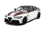 1:18 Alfa Romeo Giulia GTAm 2023 -- White/Maroon -- Solido