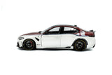 1:18 Alfa Romeo Giulia GTAm 2023 -- White/Maroon -- Solido
