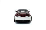 1:18 Alfa Romeo Giulia GTAm 2023 -- White/Maroon -- Solido