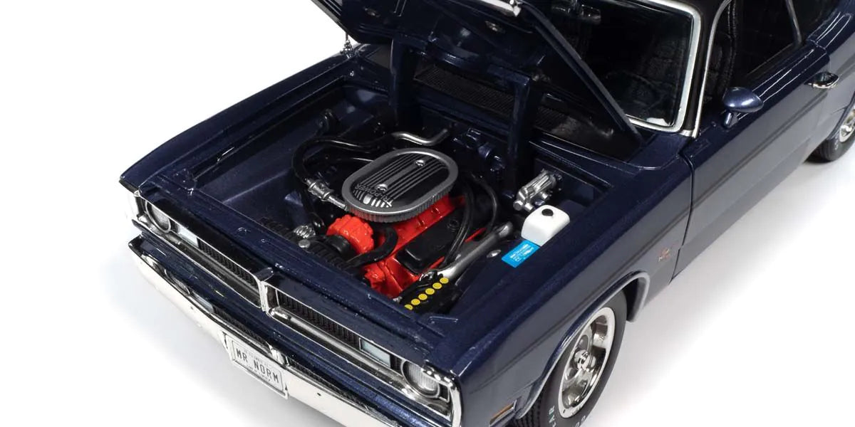 1:18 1971 Dodge Demon (Class of 1971 Mr. Norms) -- Plum Crazy -- Ameri