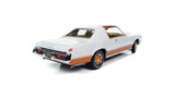 1:18 1969 Pontiac Grand Prix Royal Bobcat -- White -- American Muscle