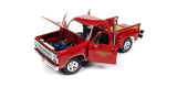 1:18 1979 Dodge Ut-Line Pickup -- Red "L'il Red Truck" -- Auto World