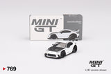1:64 Toyota GR86 LB-Nation -- White/Black -- Mini GT MGT00769