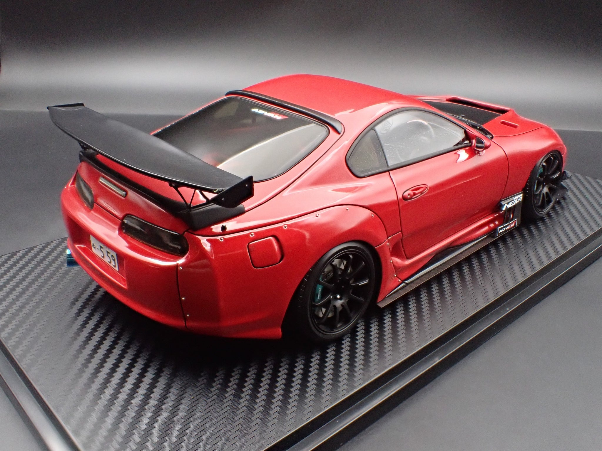 1:18 Toyota Supra RZ (JZA80) Orido-Street Ver. 1 -- Red -- Ignition Mo
