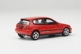 1:64 Honda Civic (EG6) -- Red -- LCD Models