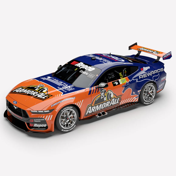 (Pre-Order) 1:43 2025 Austin Cindric -- Adelaide Wildcard -- #5 Ford Mustang -- Authentic Collectables