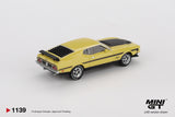 1:64 Ford Mustang Mach 1 -- Grabber Yellow -- Mini GT MGT01139